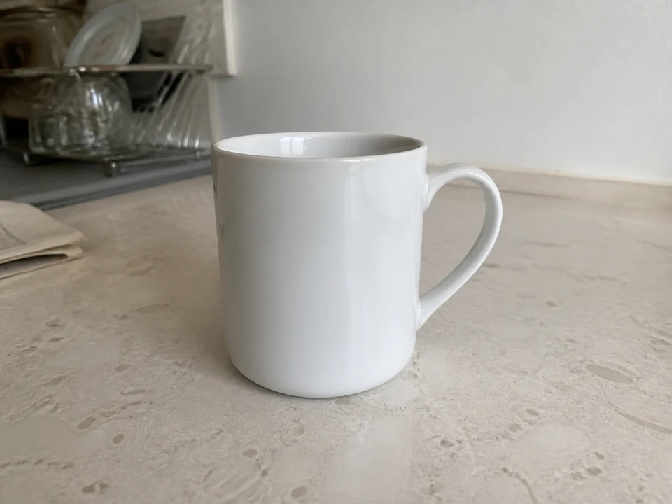 Taza blanca · Original